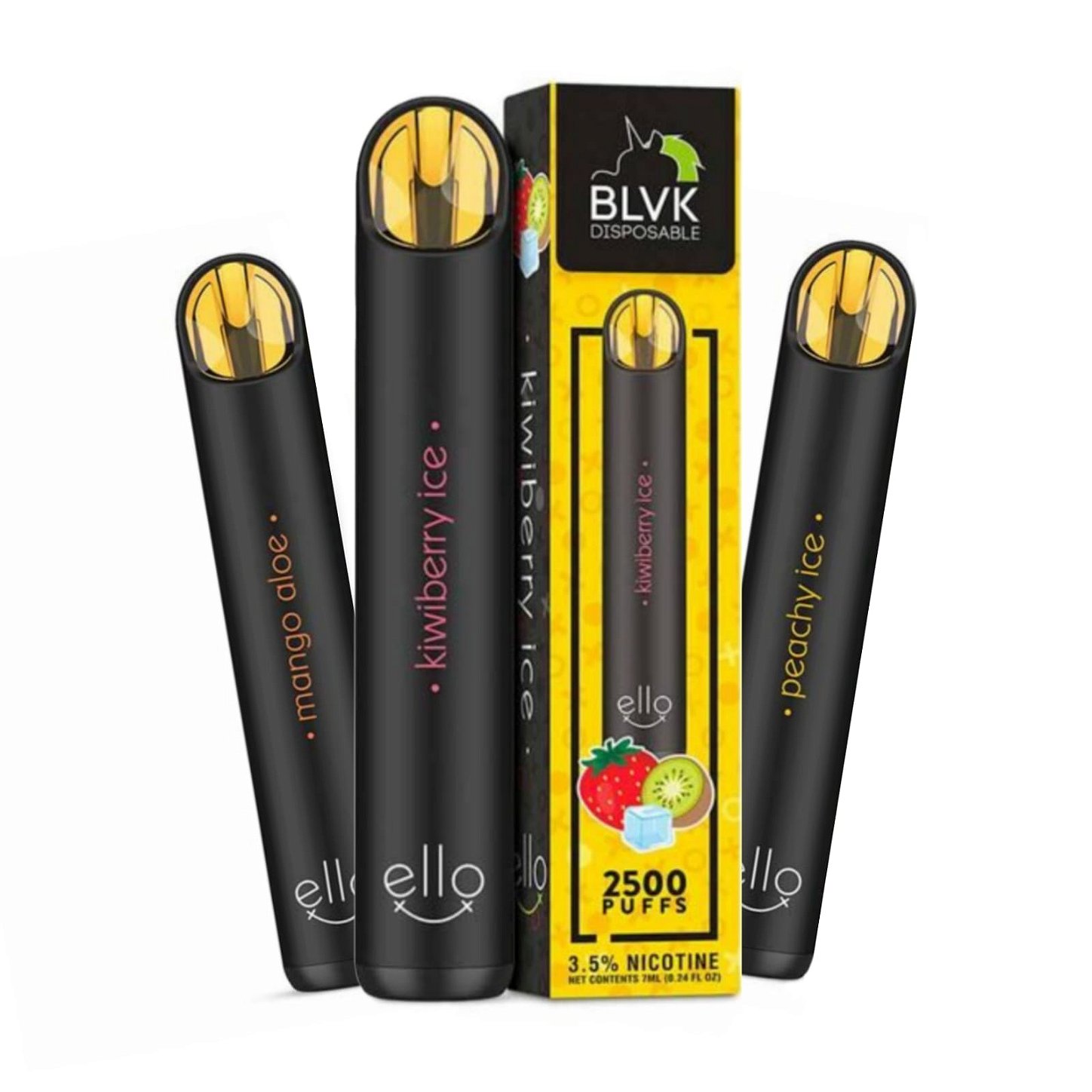 Pod Descartável Ello 2500 Puffs | BLVK Unicorn